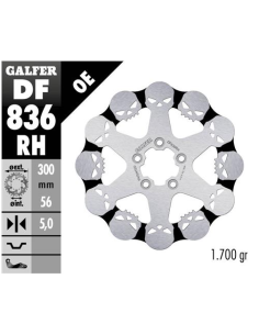 disco freno moto galfer shark fijo df840hw