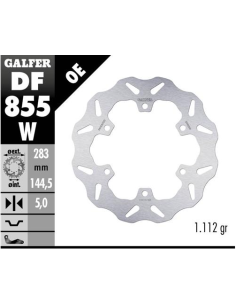 disco freno moto galfer wave fijo 283x5mm df855w