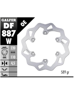 disco freno moto galfer wave fijo 220x4 5mm df887w
