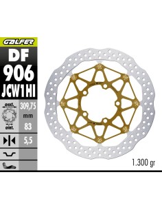 disco de freno galfer w floatech 310x5 5mm kashima cometicion uso exclusivo