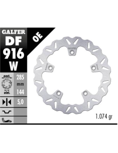 disco freno moto galfer wave fijo 285x5mm df916w