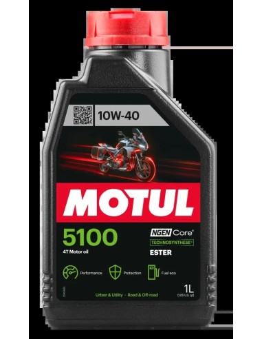 aceite motul 5100 10w40 4t 1l 104066