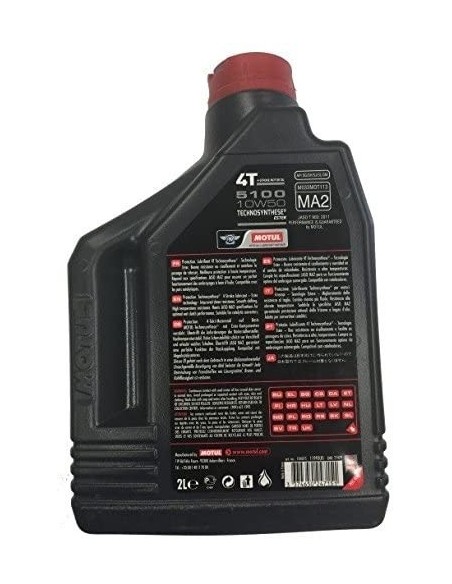 aceite motul 5100 10w50 4t 2l 104075