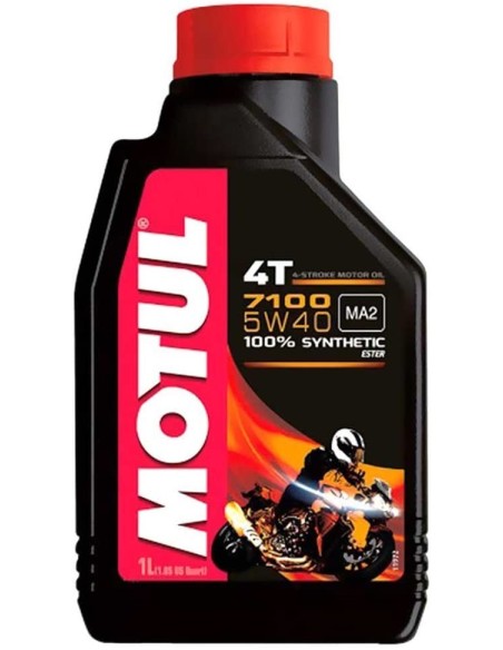 aceite motul 7100 5w40 4t 1l 104086