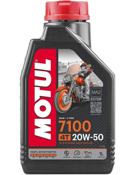 aceite motul 7100 20w50 4t 1l 104103