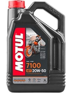 aceite motul 7100 20w50 4t 4l 104104