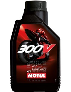 aceite motul 300v fl road racing 5w30 1l 104108