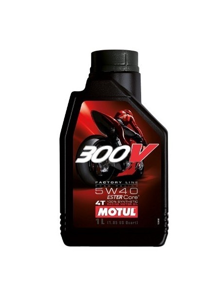 aceite motul 300v fl road racing 5w40 1l 104112