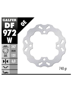 disco freno moto galfer polaris 1000 df972w