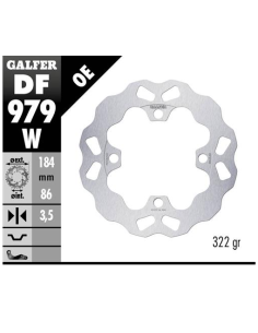 disco freno moto galfer wave fijo 245x6mm df979w