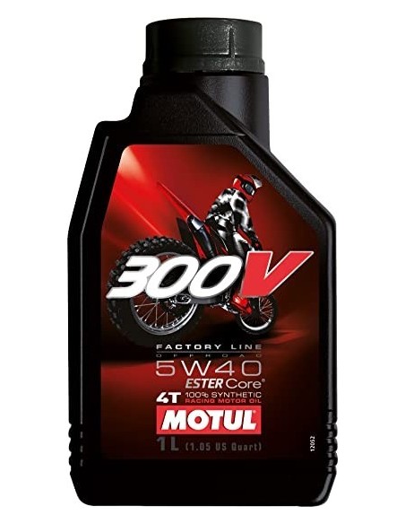 aceite motul 300v fl off road 5w40 1l 104134
