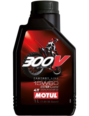 aceite motul 300v fl off road 15w60 1l 104137