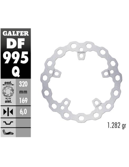 disco freno moto moto fijo galfer qubic 320x6mm df