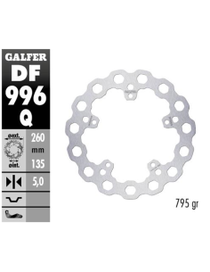 disco freno moto moto fijo galfer qubic 260x5 df99