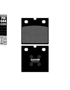 pastillas de freno moto galfer semi metal fd044g10