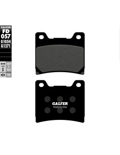 pastillas de freno moto galfer semi metal fd057g10