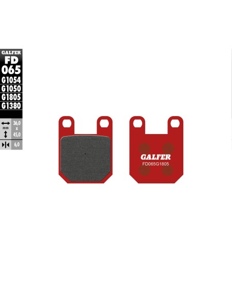 pastillas de freno moto galfer trial top fd065g180