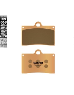 pastillas de freno moto galfer sinter street fd068