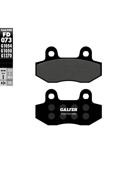 pastillas de freno moto galfer scooter fd073g1050