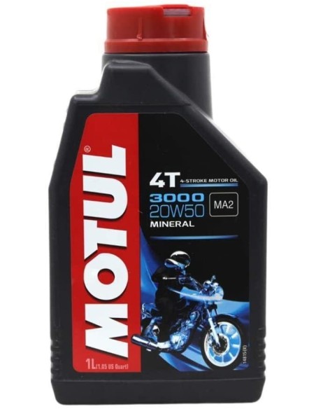 aceite motul 3000 20w50 4t 1l 107318