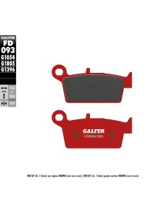 pastillas de freno moto galfer trial top fd093g180