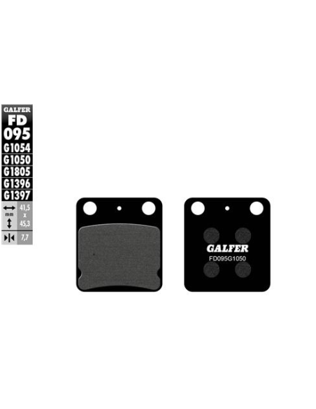 pastillas de freno moto galfer trial top fd095g180