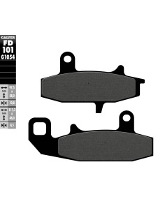 pastillas de freno moto galfer semi metal fd101g10
