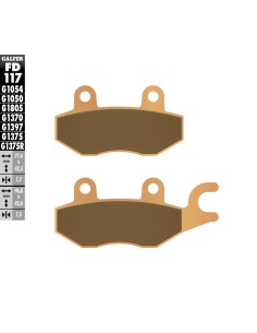 pastillas de freno moto galfer sinter quad fd117g1