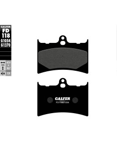 pastillas de freno moto galfer semi metal fd118g10