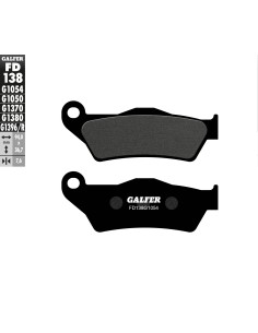 pastillas de freno moto galfer semi metal fd138g10