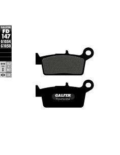 pastillas de freno moto galfer semi metal fd147g10