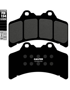 pastillas de freno moto galfer semi metal fd154g10