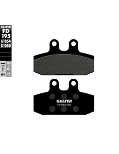 pastillas de freno moto galfer semi metal fd195g10