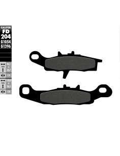 pastillas de freno moto galfer semi metal fd204g10