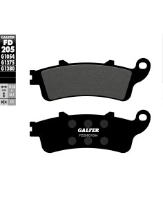 pastillas de freno moto galfer semi metal fd205g10