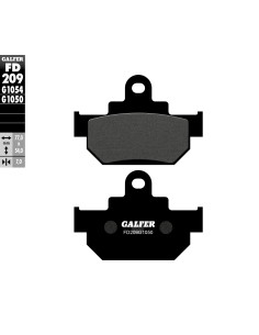 pastillas de freno moto galfer scooter fd209g1050