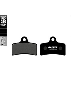 pastillas de freno moto galfer semi metal fd210g10