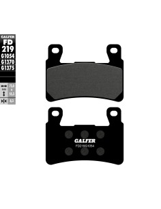 pastillas de freno moto galfer semi metal fd219g10