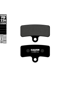 pastillas de freno moto galfer semi metal fd226g10