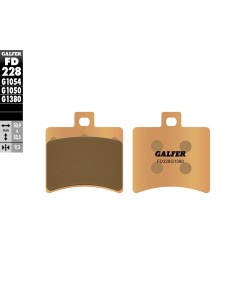 pastillas de freno moto galfer scooter fd228g1380