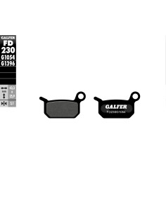 pastillas de freno moto galfer semi metal fd230g10