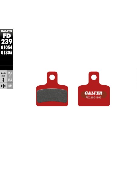 pastillas de freno moto galfer trial top fd239g180