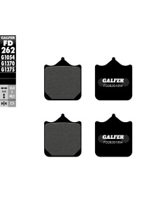 pastillas de freno moto galfer semi metal fd262g10