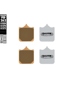 pastillas de freno moto galder sinter sport fd262g