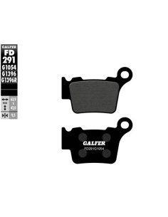 pastillas de freno moto galfer semi metal fd291g10