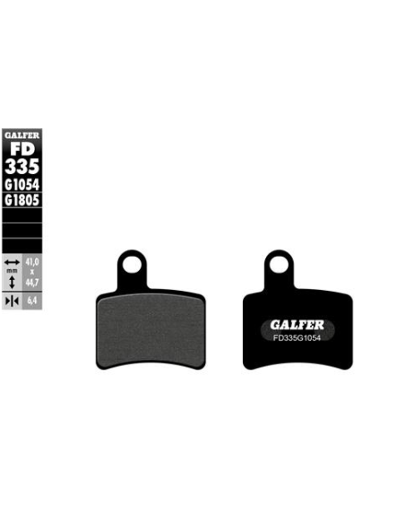 pastillas de freno moto galfer semi metal fd335g10