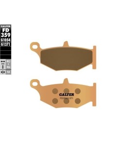 pastillas de freno moto galfer sinter street fd359