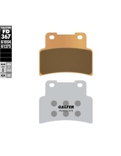 pastillas de freno moto galder sinter sport fd367g