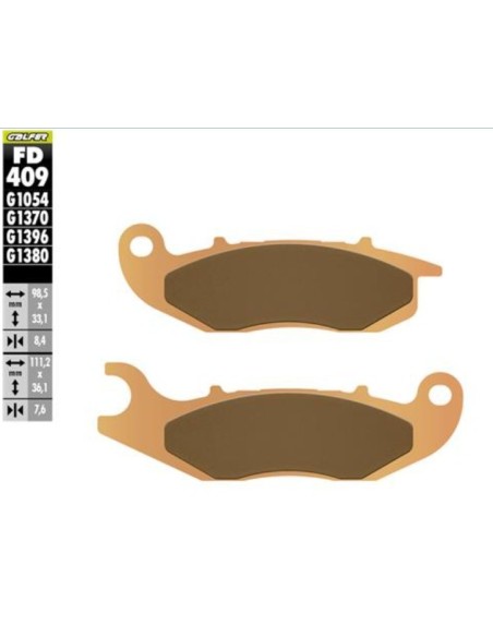 pastillas de freno galfer sinter fd409g1370