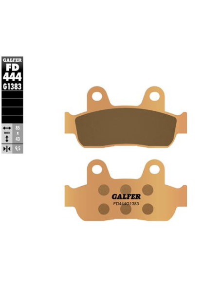 pastillas de freno moto galfer scooter fd444g1383